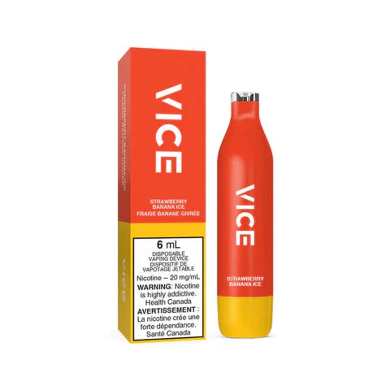 Vice 2500 – Strawberry Banana Ice – AB