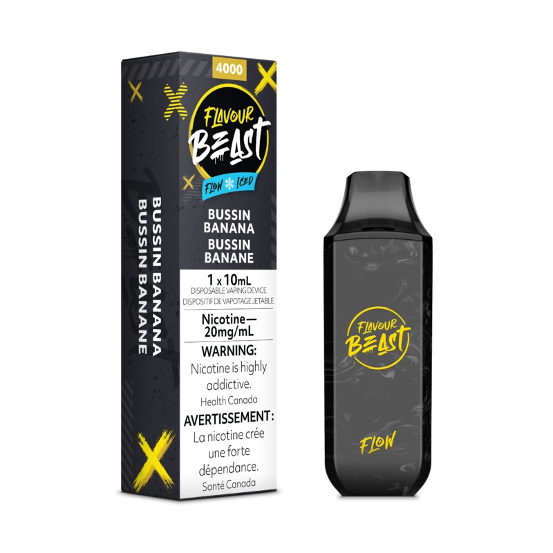 Flavour Beast 4000 – Bussin Banana Iced
