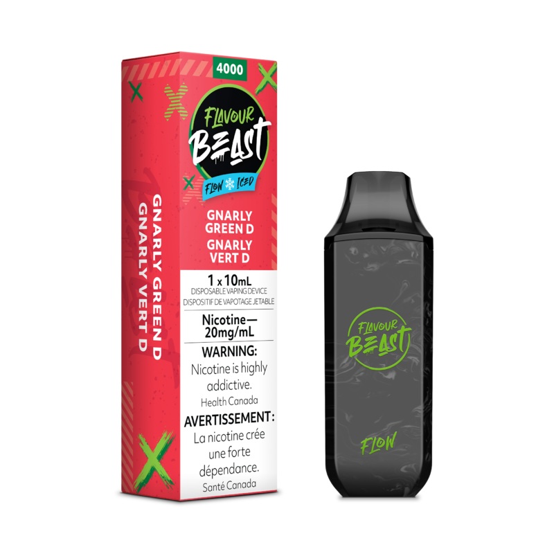 Flavour Beast 4000 – Gnarly Green D