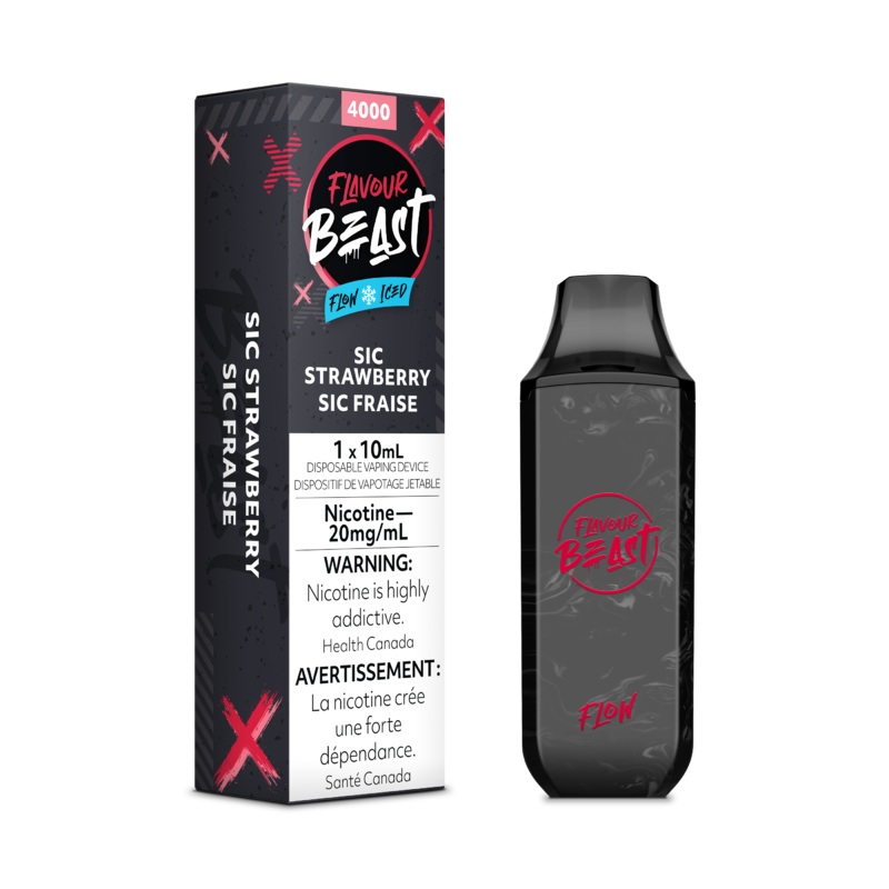 Flavour Beast 4000 – Sic Strawberry Iced