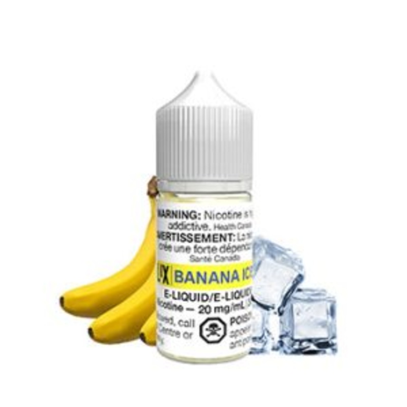 L!X Salt – Banana Iced|30 mL|20 mg|10 mg