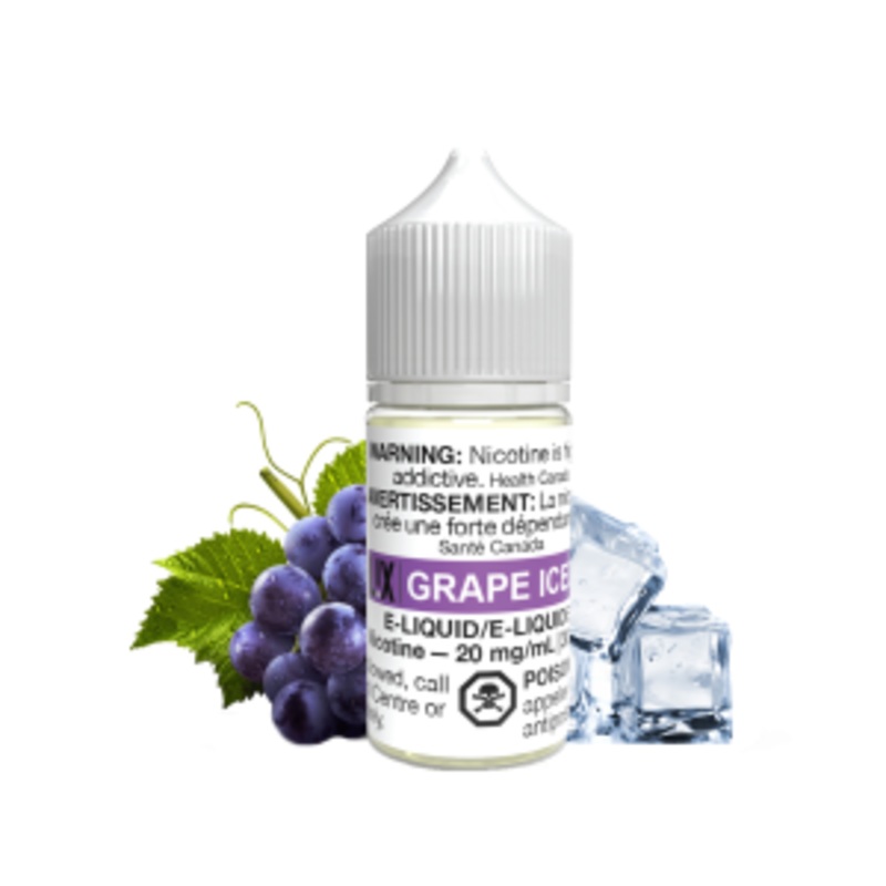 L!X Salt – Grape Iced|30 mL|20 mg|10 mg