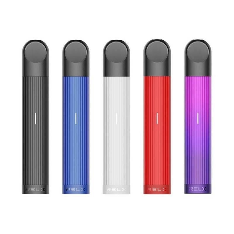 RELX Essential Device (Only)|Black|White|Blue|Iris Purple|Red|Green|Blue Glow