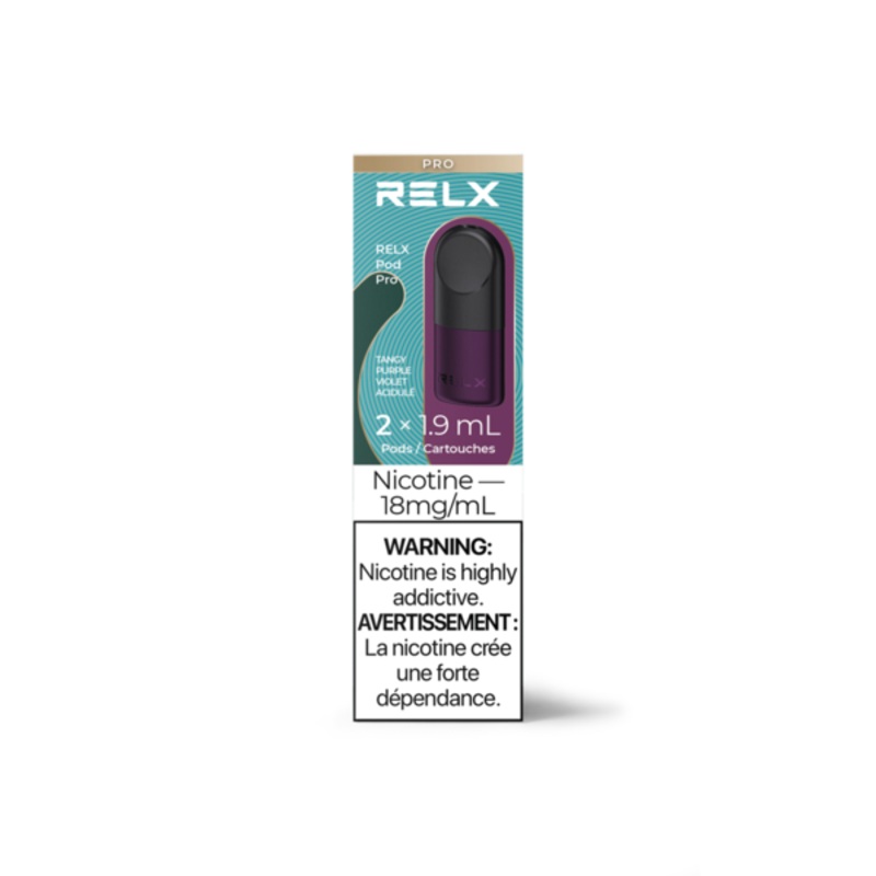 RELX Pod Pro|DARK SPARKLE|MENTHOL PLUS|RASPY RUBY (RASPBERRY)|WATERMELON ICE (FRESH RED)|FOREST GEMS (MIXED-BERRY)|BLUE GEMS (BLUEBERRY)|PURPLE SNOW (TARO ICE CREAM)|JASMINE GREEN TEA|TANGY PURPLE (GRAPE)|ORCHARD ROUNDS (PEACH)|18MG|18mg