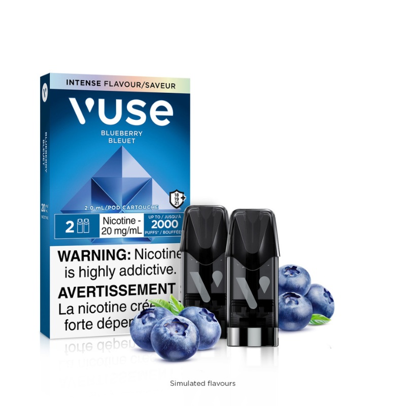 Vuse Blueberry Epod Pod|20MG|20MG (ONT-TAX)