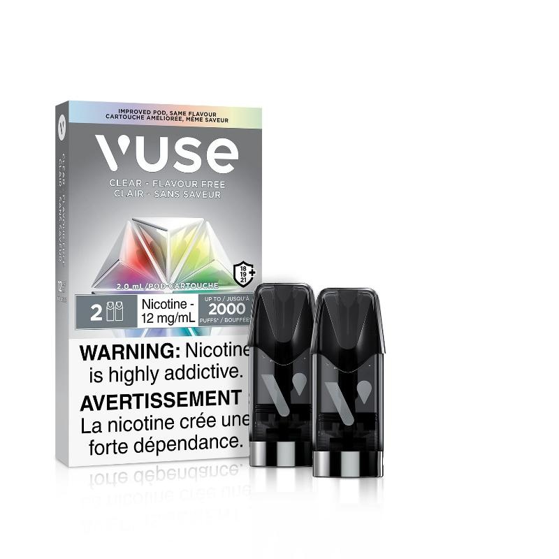 Vuse Clear Epod Pod|12MG|12MG (ONT-TAX)|20MG|20MG (ONT-TAX)