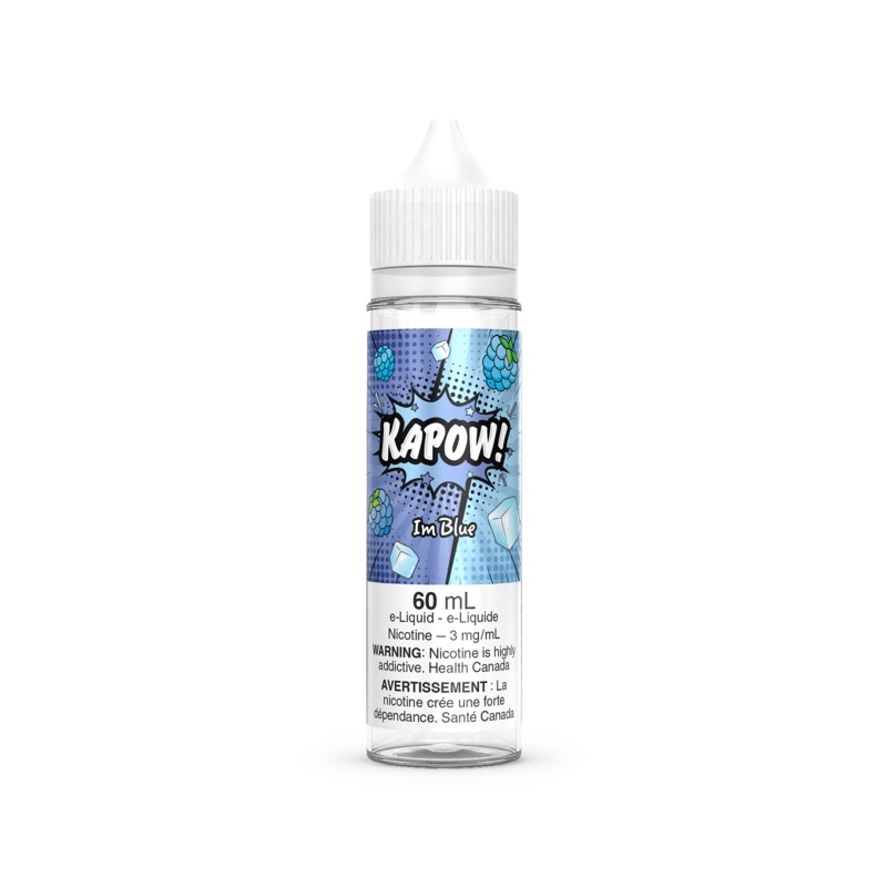 Kapow – I’m Blue – AB|60 mL|0 mg|3 mg|6 mg|12 mg