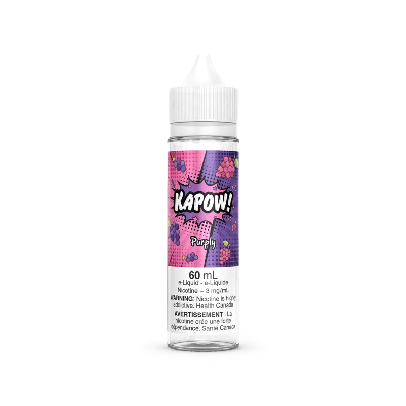 Kapow – Purply – AB|60 mL|0 mg|3 mg|6 mg|12 mg