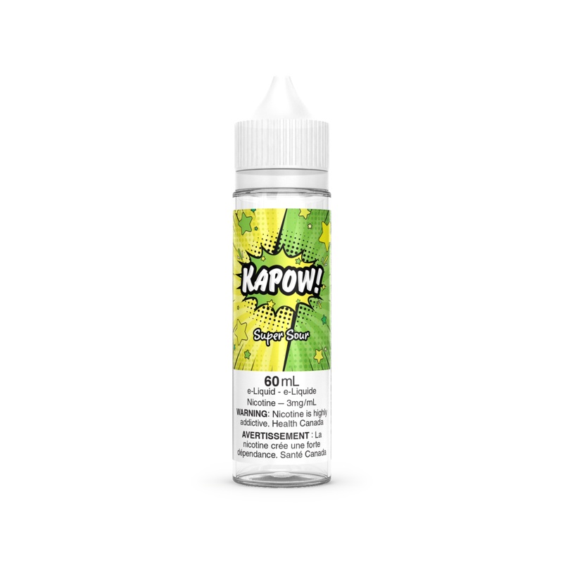 Kapow – Super Sour – AB|60 mL|0 mg|3 mg|6 mg|12 mg