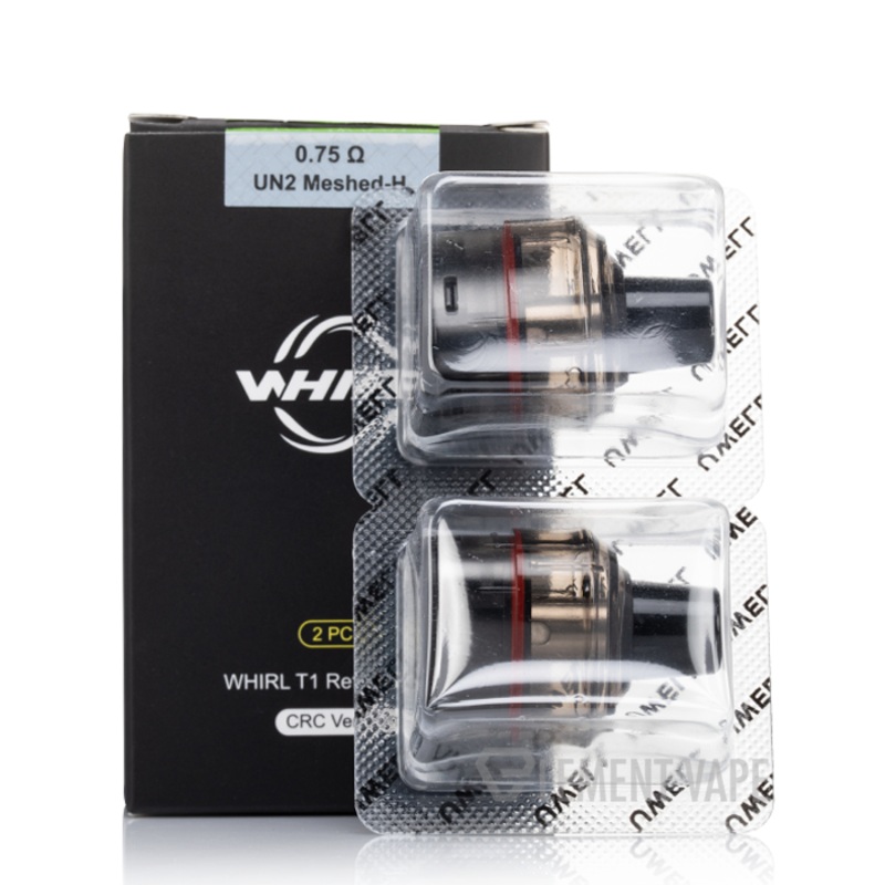 Uwell Whirl T1 Replacement Pod (2 Pack) [CRC]