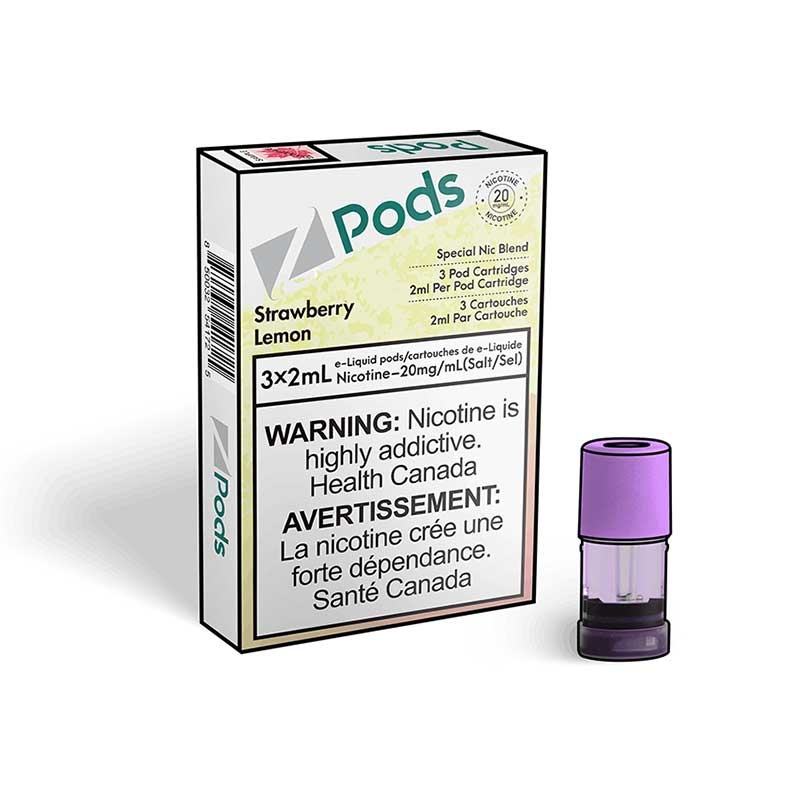 Z Pods Strawberry Lemon 2% Special Nic Blend