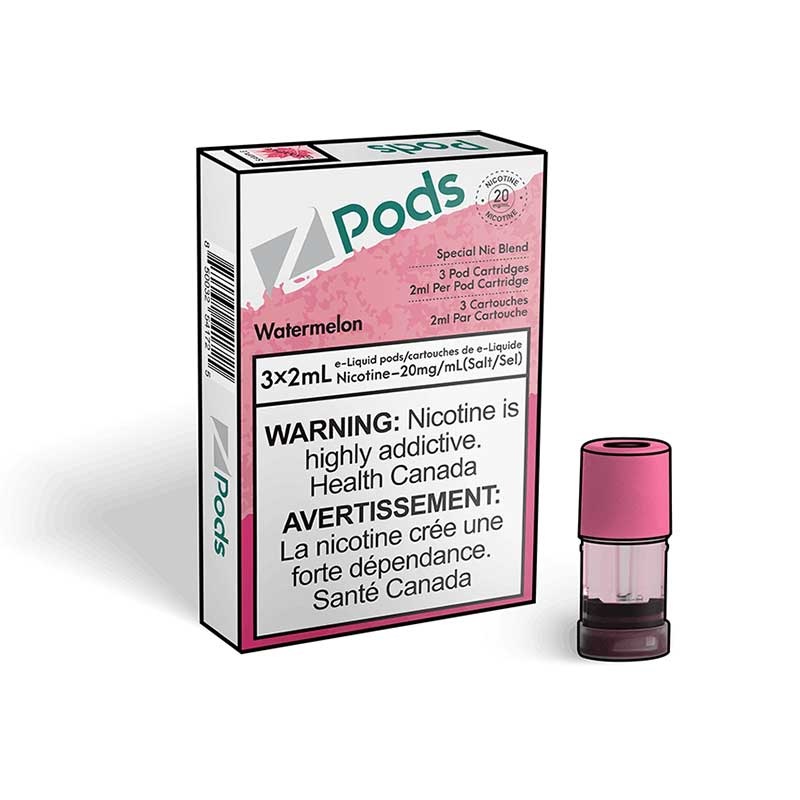 Z Pods Watermelon 2% Special Nic Blend