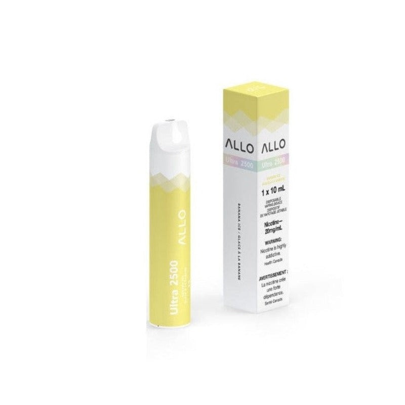 Allo Ultra 2500 Banana Ice Disposable