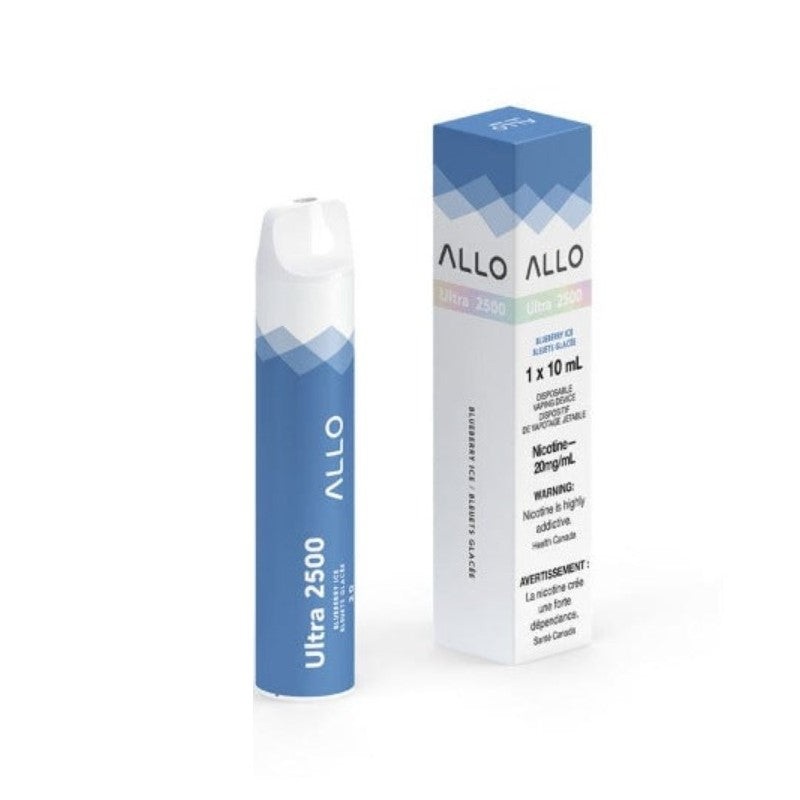 Allo Ultra 2500 Blueberry Ice Disposable