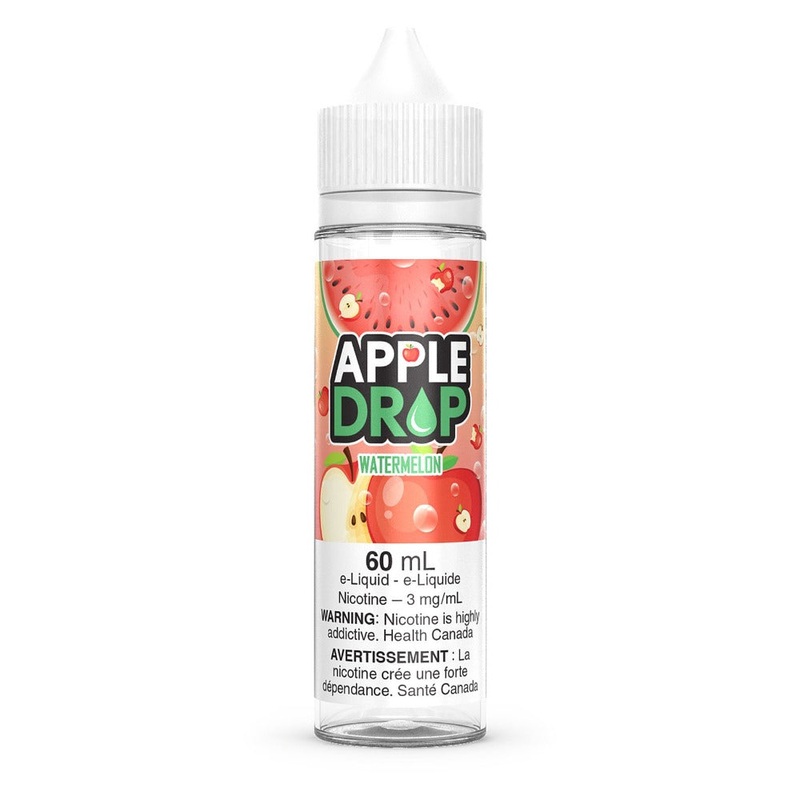 Apple Drop Watermelon (60mL)|60ML|0MG|3MG|6MG|12MG|0MG (ONT-TAX)|3MG (ONT-TAX)|6MG (ONT-TAX)|12MG (ONT-TAX)