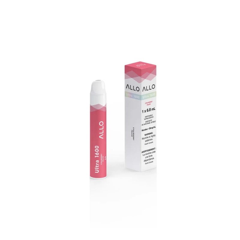 Allo Ultra 1600 Strawberry|20MG|20MG (ONT-TAX)