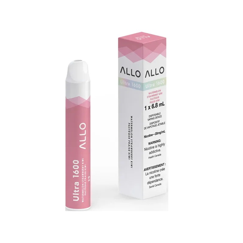 Allo Ultra 1600 Watermelon Strawberry Kiwi