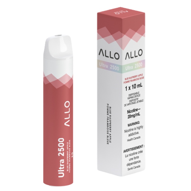 Allo Ultra 2500 Blue Raspberry Apple Disposable