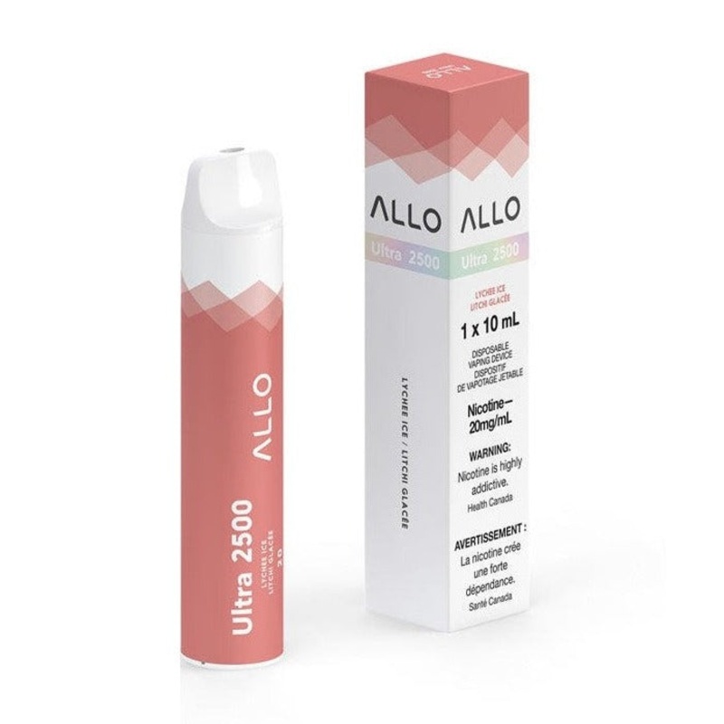 Allo Ultra 2500 Lychee Ice Disposable