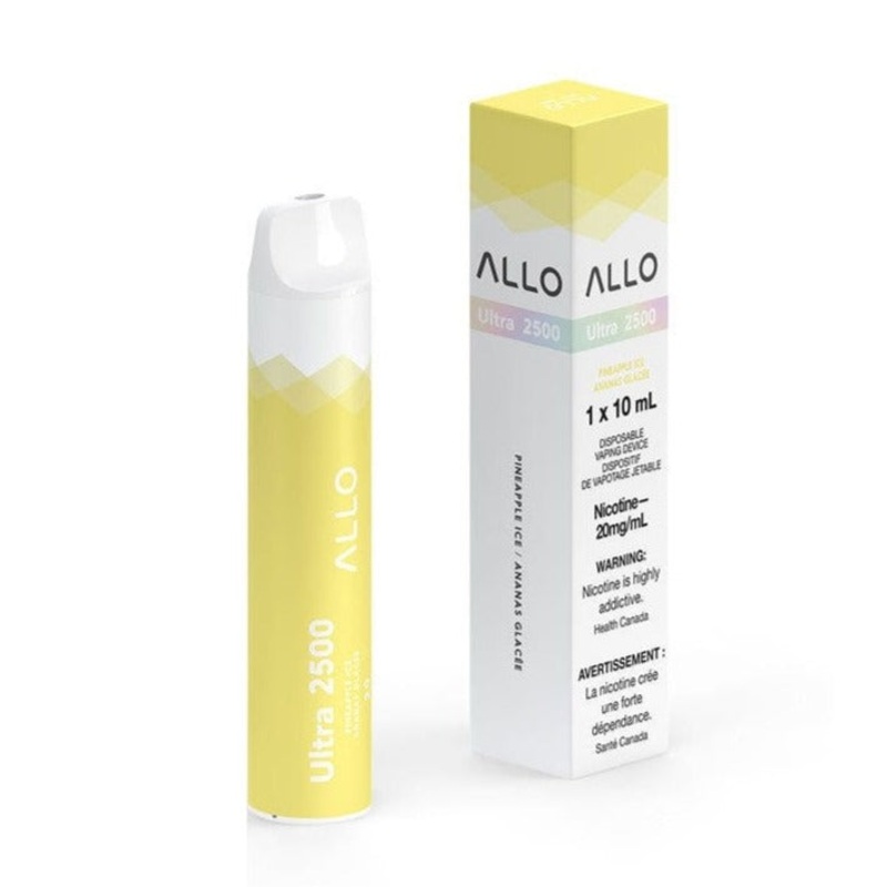 Allo Ultra 2500 Pineapple Ice Disposable