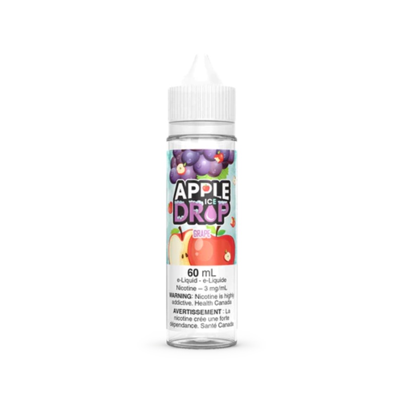 Apple Drop Ice – Grape – AB|60 mL|0 mg|3 mg|6 mg|12 mg