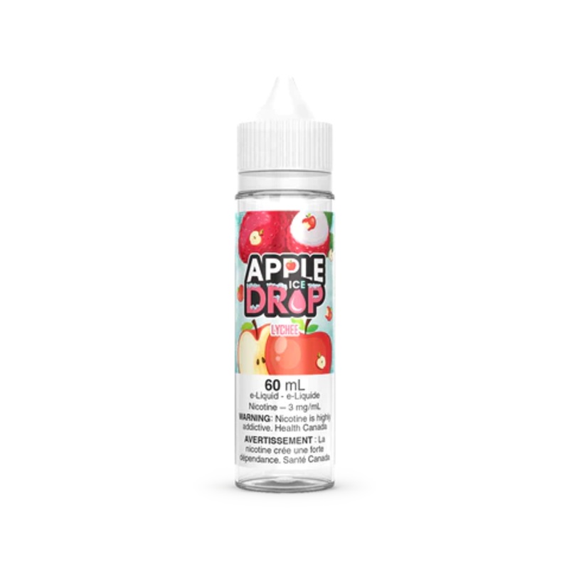 Apple Drop Ice – Lychee – AB|60 mL|0 mg|3 mg|6 mg|12 mg
