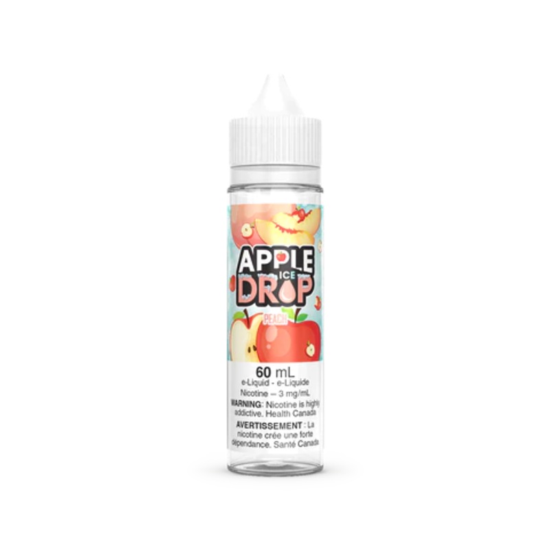 Apple Drop Ice – Peach – AB|60 mL|0 mg|3 mg|6 mg|12 mg