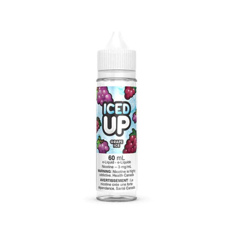 Iced Up – Grape Ice – AB|60 mL|0 mg|3 mg|6 mg|12 mg