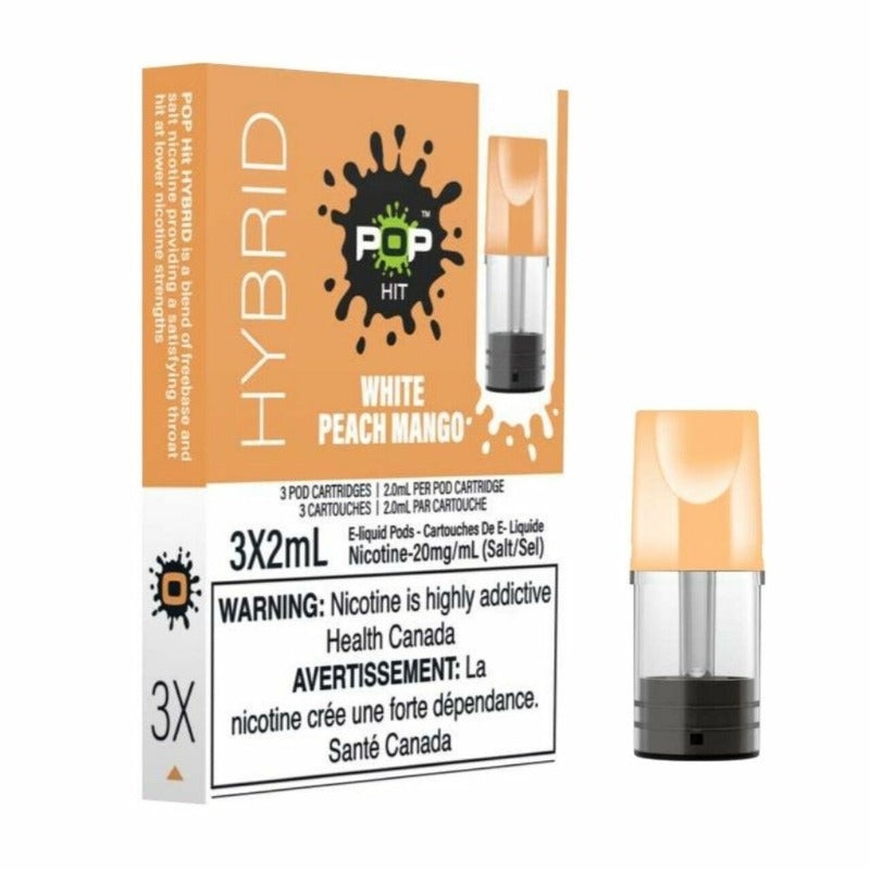 Pop Pods White Peach Mango Hybrid 2%