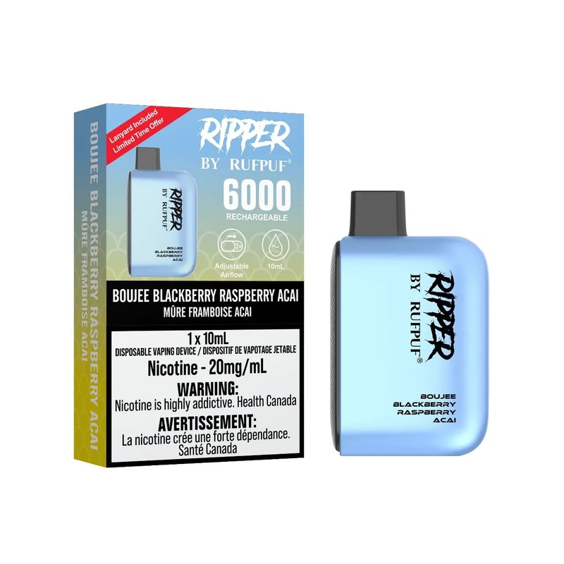 RufPuf Ripper 6000 – Boujee Blackberry Raspberry Acai