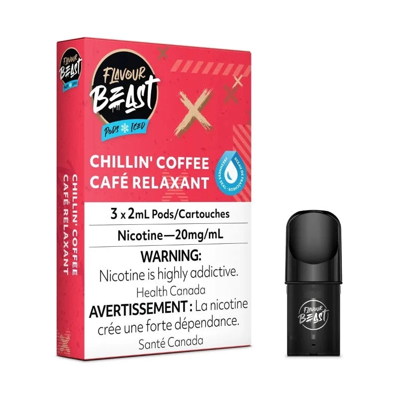 Flavour Beast Chillin’ Coffee Iced Pods