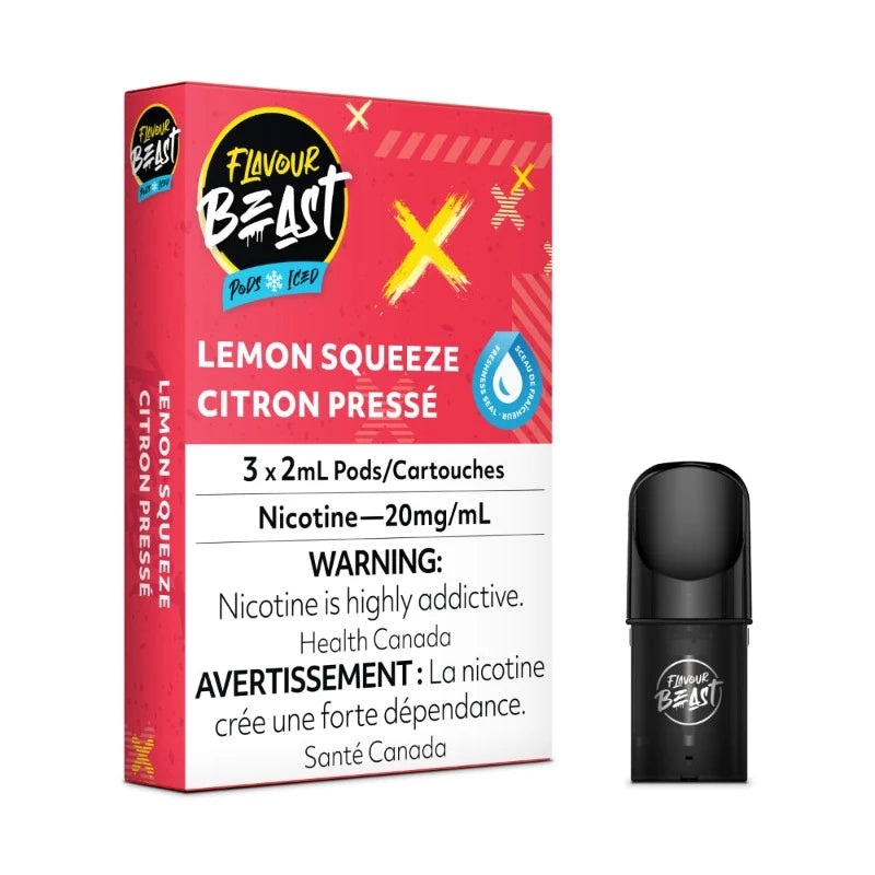 Flavour Beast Lemon Squeeze Iced Pods