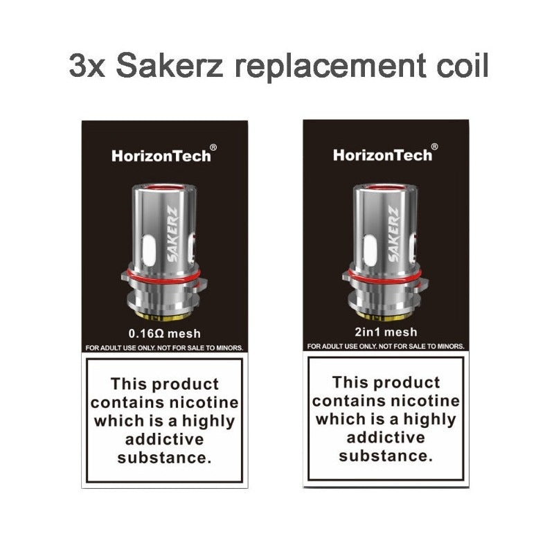 Horizontech Sakerz Replacement Coil (3 Pack)
