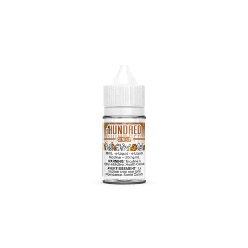 Hundred Salt – Sinful – AB|30 mL|20 mg|Bold 50|12 mg