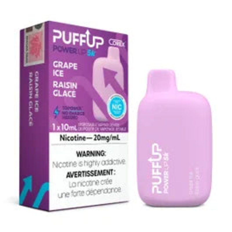 PuffUP Power Up 5K – Grape Iced