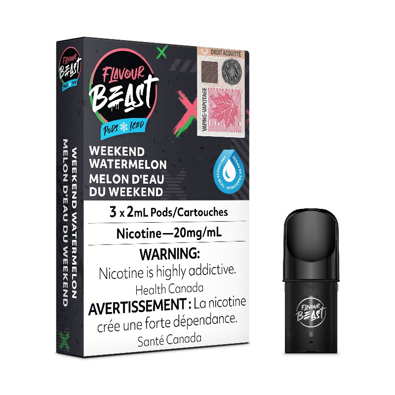 Flavour Beast Weekend Watermelon Iced Pods