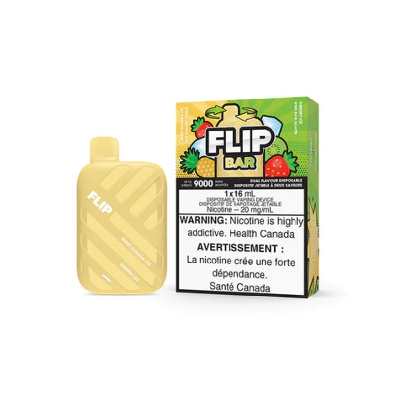 FlipBar 9000 2 in 1 – Berry Colada Ice + Kiberry Ice