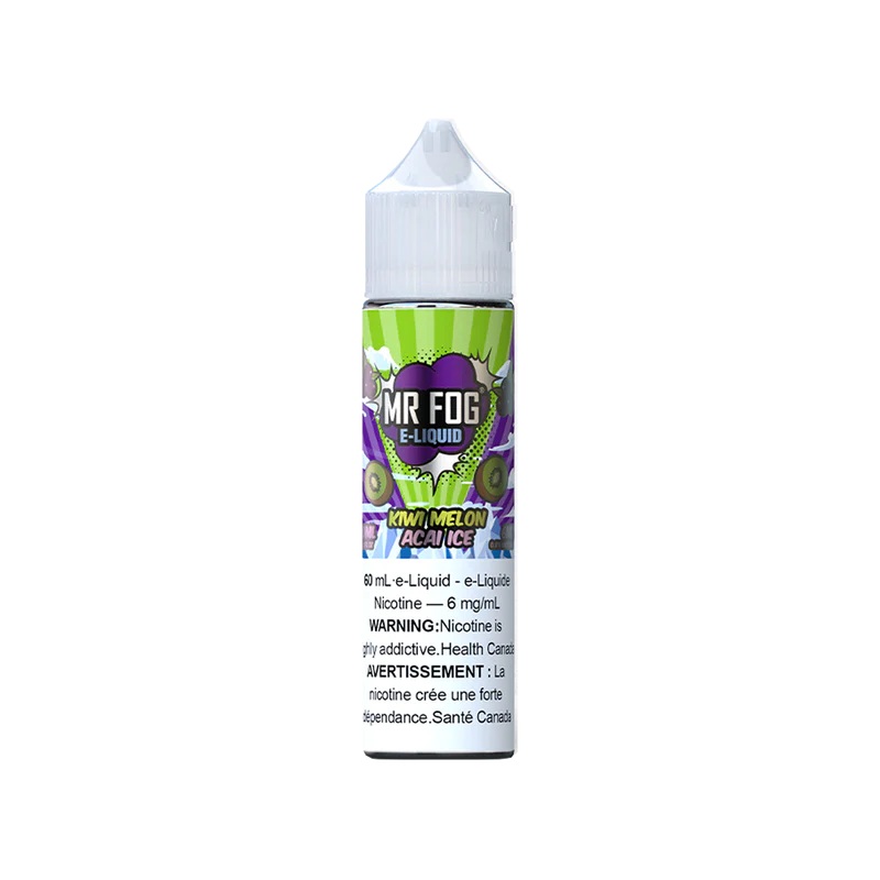 Mr Fog – Kiwi Melon Acai Ice|60 mL|0 mg|3 mg|6 mg