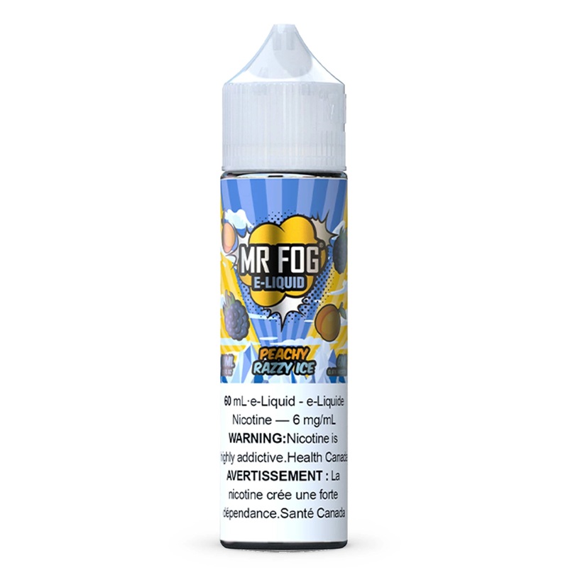 Mr Fog – Peachy Razzy Ice|60 mL|0 mg|3 mg|6 mg