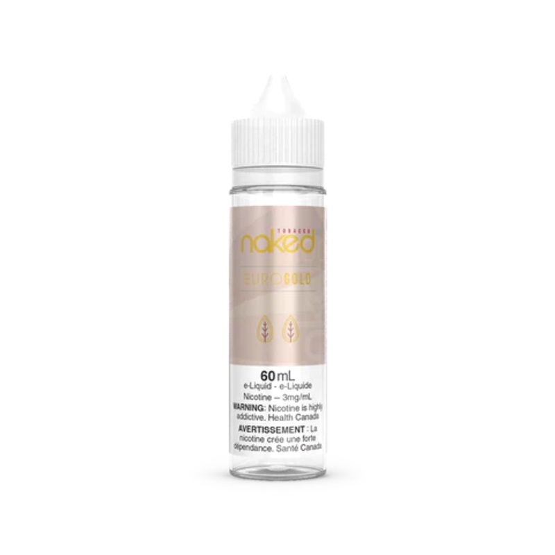 Naked 100 – Euro Gold – AB|60 mL|0 mg|3 mg|6 mg|12 mg