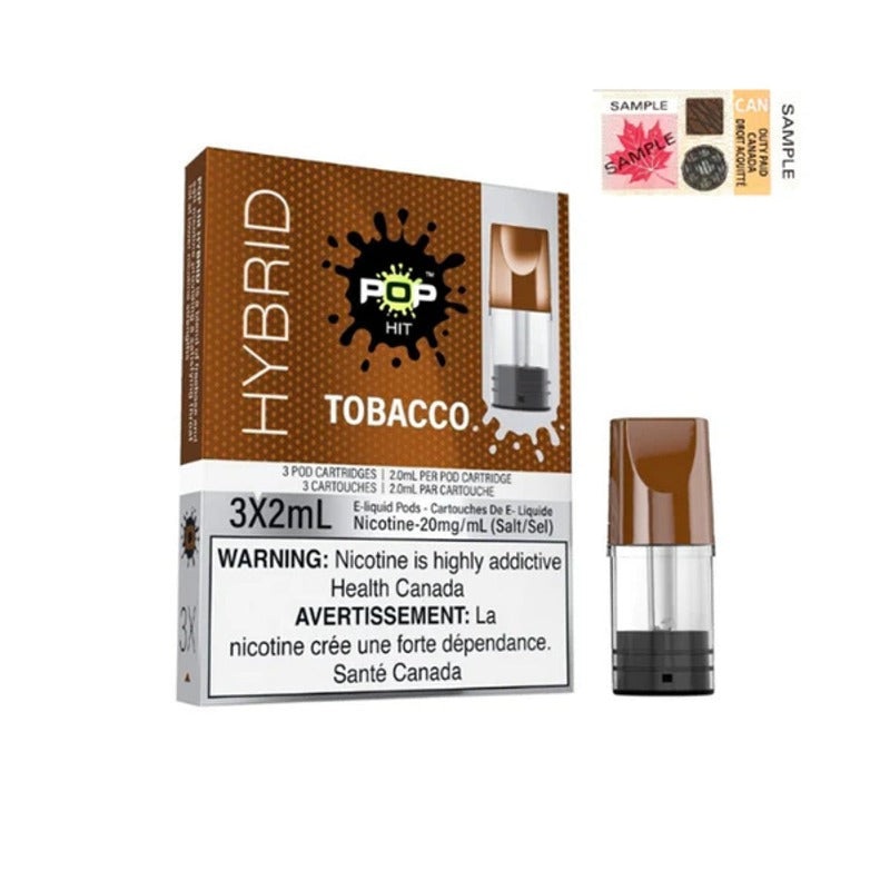 Pop Pods Tobacco Hybrid 2%|20MG|20MG (ONT-TAX)