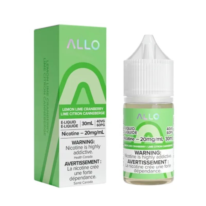 Allo E-Liquid Lemon Lime Cranberry
