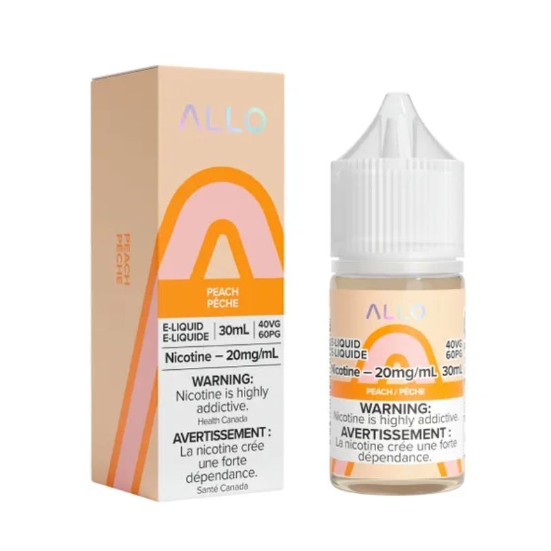 Allo E-Liquid Peach|20MG|20MG (ONT-TAX)