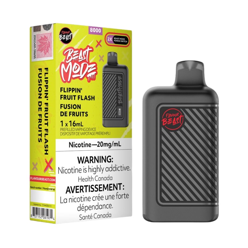 Beast Mode 8K Flippin’ Fruit Flash Disposable Vape