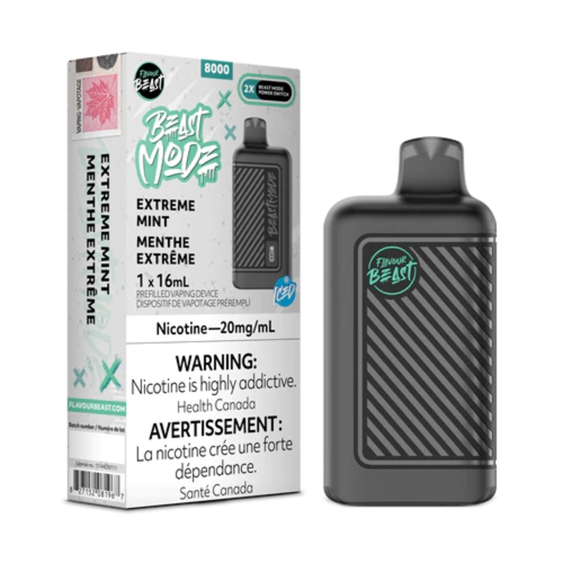 Flavour Beast Mode 8000 – Extreme Mint