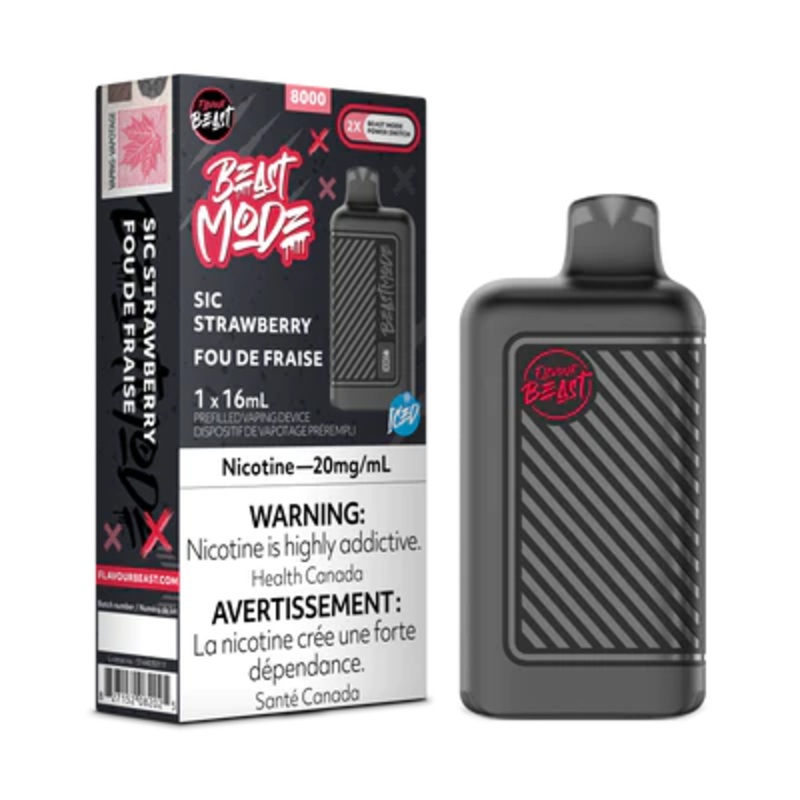 Flavour Beast Mode 8000 – Sic Strawberry