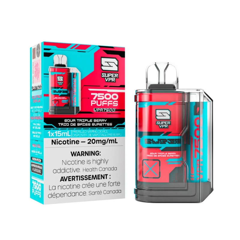 Super VPR 7500 – Sour Triple Berry