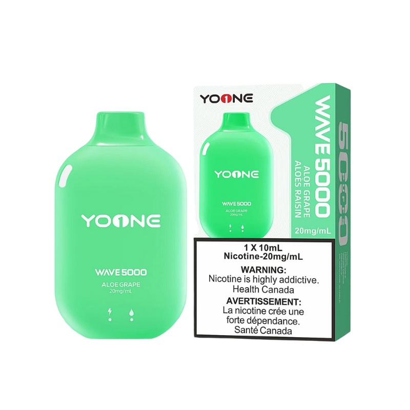 Yoone Wave 5000 Aloe Grape Disposable Vape