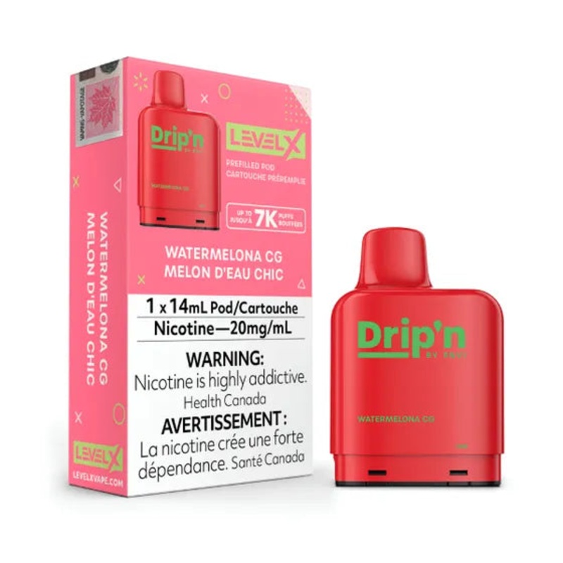 Drip’N – 7000 Level X Pod – Watermelona CG
