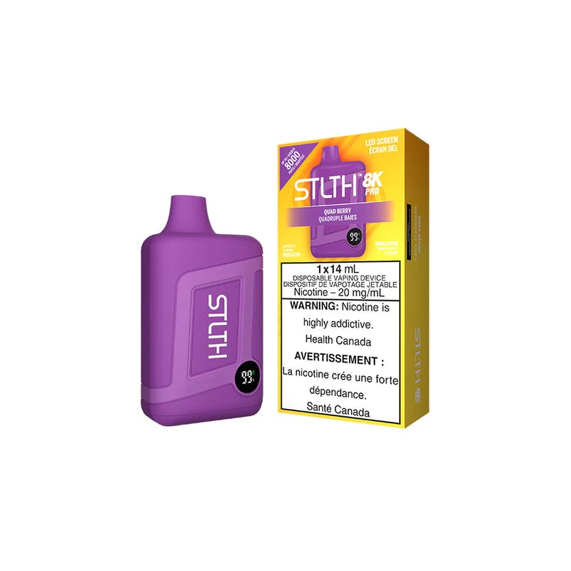 STLTH 8K Pro – Quad Berry Ice|20 mg